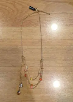 ゴールド 多層チェーン ネックレス