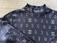 CHANEL ハイネック 長袖カットソー ブラウン