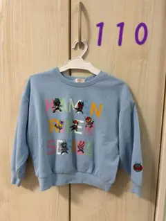 ☆新品☆ 仮面ライダー　トレーナー　ブルー　トップス　子供服　キャラクター