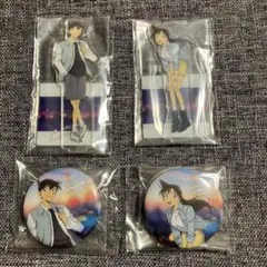 【新品未開封】名探偵コナン/新一・蘭/E賞・I賞/セガ/ラッキーくじ/4点セット