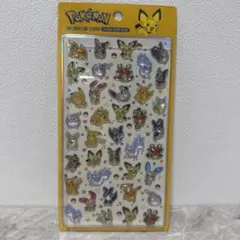 【韓国限定】ポケモン　3Dクリスタルステッカー