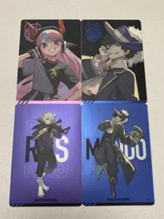 CRAZY RACCOON ステッカー 4枚セット