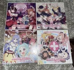 プリコネ　メガジャケ　4種　プリンセスコネクト