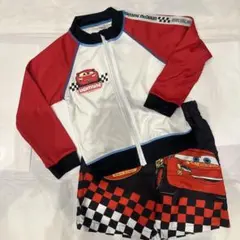 ライトニング・マックイーン 水着　男の子　ラッシュガード　110cm