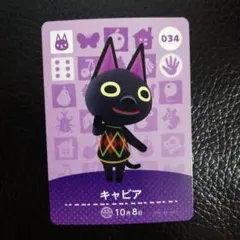 あつまれどうぶつの森　amiiboカード　キャビア　アミーボ　あつ森