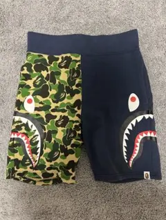 A Bathing Ape シャークデザイン ショートパンツ Sサイズ【美品
