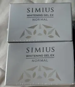 新品未開封　SIMIUS WHITENING GEL EX 60g×2個セットのサムネイル