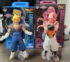 一番くじ　ドラゴンボール　C賞超ベジット　D賞魔人ブウ　フィギュア　２体セット