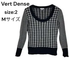 ヴェールダンス　Vert Dense ニット　トップス　セーター　Ｍ　おしゃれのサムネイル