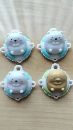 すみっコぐらし☆ミニフィギュア バスボム4個セット