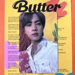 BTS ジン　トレカ　Butter ラキドロ　フォトカード　JIN