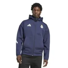 adidas レアル・マドリード パーカー ネイビー