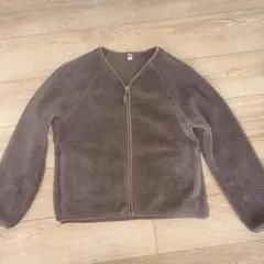 UNIQLO ブラウン フリースジャケット M