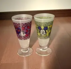 ディズニー ペアグラス  ミッキー&ミニー