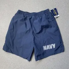 デッドストック　U.S.NAVY トレーニングショーツ　soffe Sサイズのサムネイル