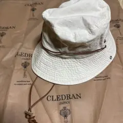 美品　KIJIMA TAKAHUKI バケットハット ホワイト サイズ2