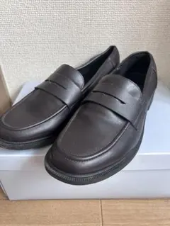 ダークブラウン レザー ローファーのサムネイル