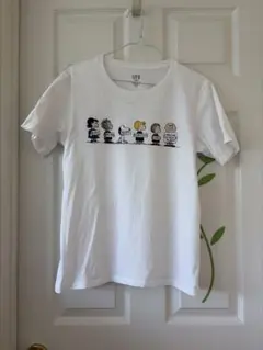 ユニクロ スヌーピー Tシャツ 半袖 ホワイト　Mサイズ