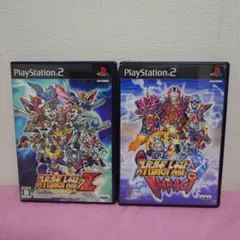 【PS2】　2枚セット　スーパーロボット大戦　ソフト　プレステ2