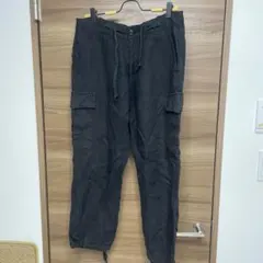 TOMORROW LANDリネンパンツ　カーゴパンツ 古着のサムネイル