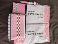 鬼滅の刃 竈門禰豆子 今治タオルハンカチ ポーチ ペン　ポーチ セット