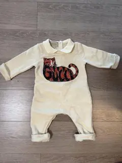 GUCCI 猫イラストロンパース 箱ありのサムネイル