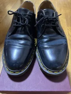 コムデギャルソンオムドゥ×ドクターマーチン　3ホールレザーシューズ