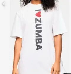ZUMBA 正規品　新作　新品　Tシャツ(ホワイト)フリーサイズ