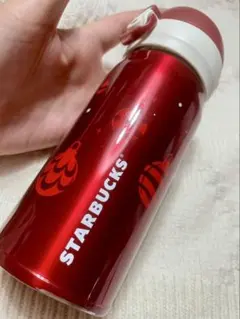 【美品】STARBUCKS レッド　タンブラー　ホリデーデザイン2013