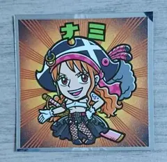 ワンピースマンチョコ シール ナミ