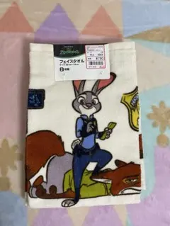 しまむら アベイル ズートピア 2枚組フェイスタオル