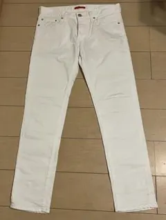 ★美品★RED CARD★レッドカード★Rhythm ★ホワイトデニム★W32★