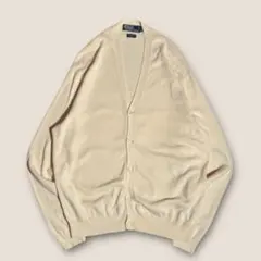 【定番人気】90s～00s ラルフローレン ピマコットン ポニー無 カーディガン