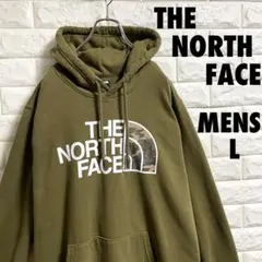 ザノースフェイス　プルオーバーパーカー　裏起毛　メンズLサイズ