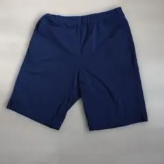 ユニクロ　ネイビー ハーフパンツ ゴムウエスト　160 ポケット