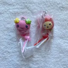 たまごっちカラフルマルチチャーム　ふらわっち　いちごっち