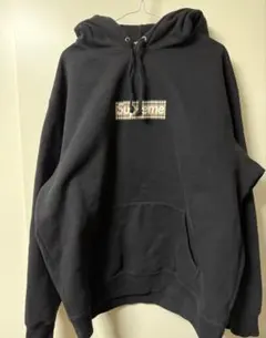 【希少！】値下げ交渉可能　Supreme Burberry ブラックパーカー 2026年最新】supremeバーバリーパーカーの人気アイテム - メルカリ