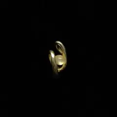 294遺品整理品　ペンダントトップ　ゴールドカラー　金色　丸玉　ヴィンテージ