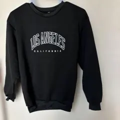 SHEIN ブラック スウェット トレーナーSサイズ