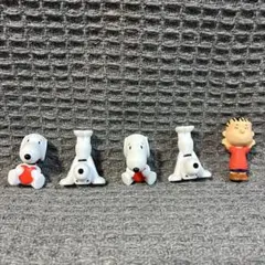 スヌーピー PEANUTS フィギュア5点まとめ売り