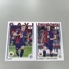 GAVI & LEWANDOWSKI トレーディングカードセット