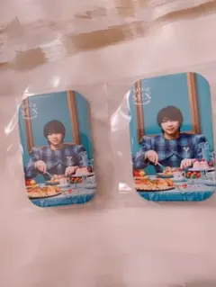 M!LK スクエア缶バッジセット 塩﨑太智 M!X