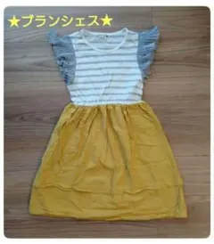 ★最終値下げ・美品★ブランシェス　切り替えワンピース　130cm