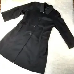 ピュアカシミヤコート ブラック サイズ13号