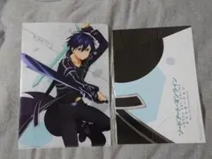 ソードアート・オンライン B2ポスター クリアファイル 下じき