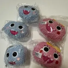 がんこちゃん　ぬいぐるみボールチェーン　がんぺー5個セット