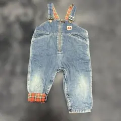 サクチエコ ミキハウス オーバーオール 80