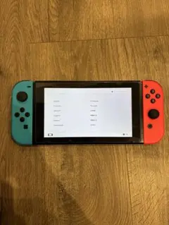 Nintendo Switch 本体 青/赤