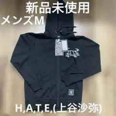 新品】スターダム 上谷沙弥 HATE ジップパーカー ステッカー付 LL