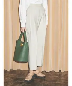 Mila Owen スーツsetupタックスラックスパンツ　 レディース